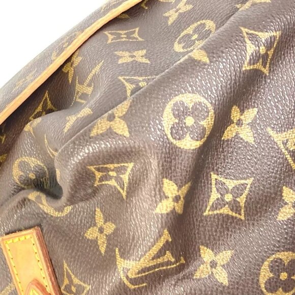 LOUIS VUITTON M42254 Monogram Saumur35 Crossbody Shoulder Bag Brown - Picture 5 of 11